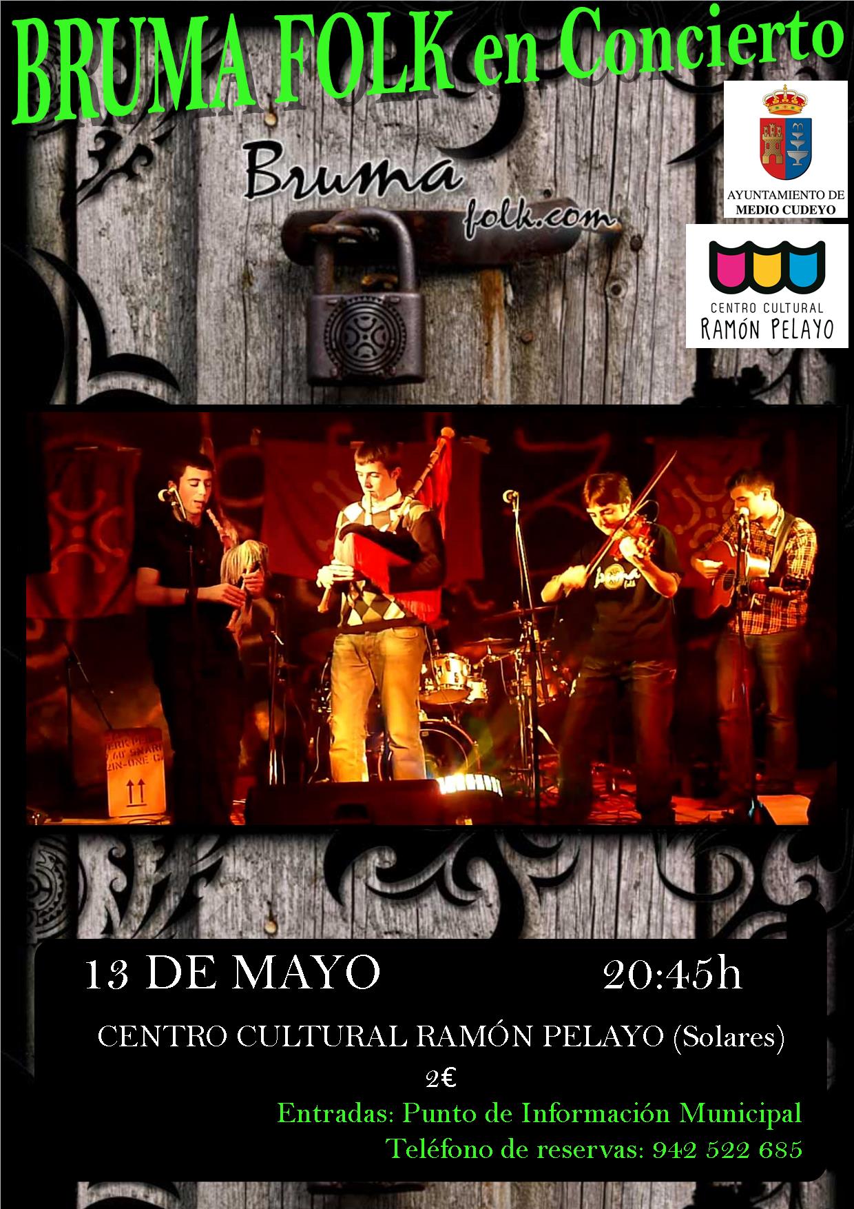 Concierto de Bruma Folk en Solares