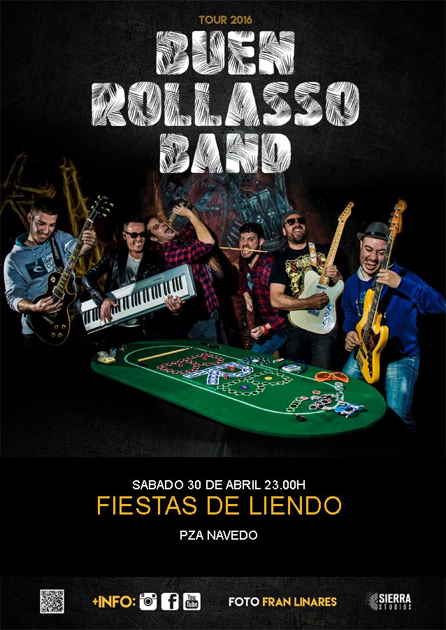 Concierto de Buen Rollaso Band en Liendo