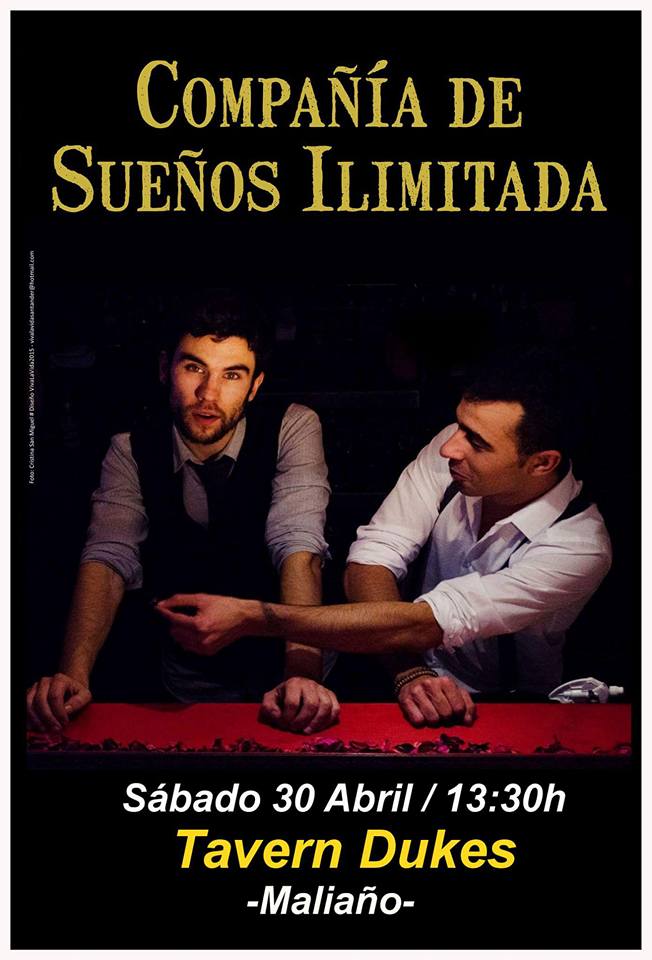 Concierto de Compañia de Sueños Ilimitada en el Duke´s en Maliaño