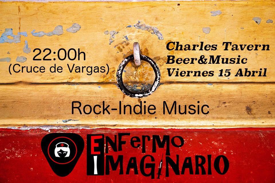 Concierto de Enfermo Imaginario en el Charles Tavern en Vargas