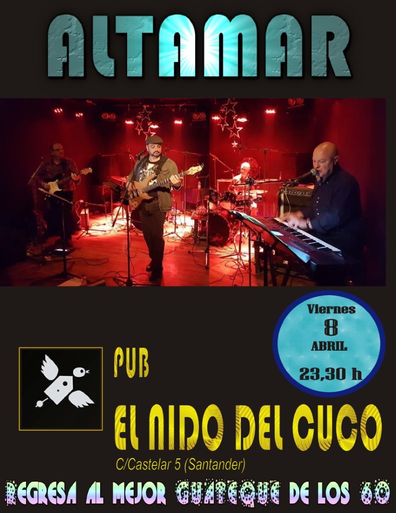 Concierto de Grupo Altamar en el Nido del Cuco en Santander