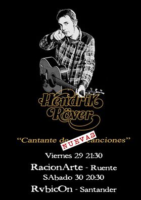 Concierto de Hendrik Rover en el Rvbicón en Santander