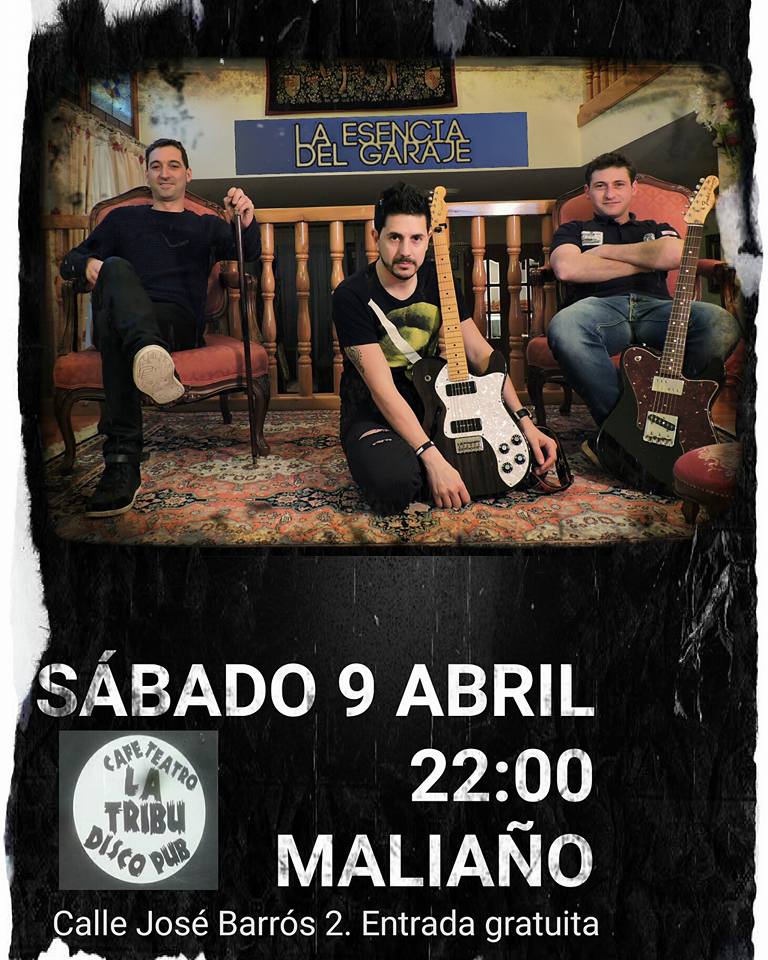 Concierto de La Esencia del Garaje en La Tribu de Maliaño