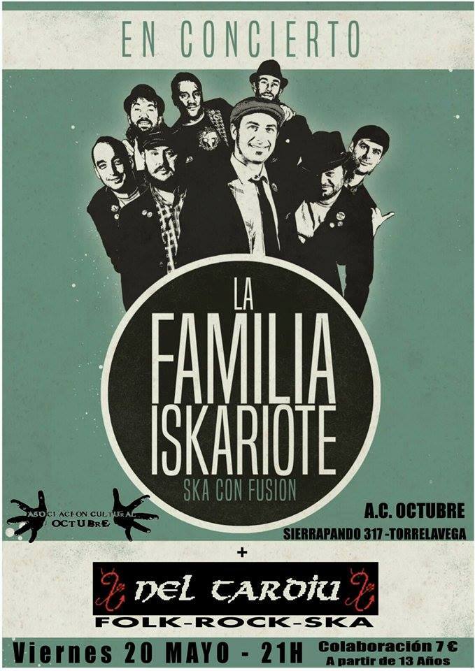 Concierto de La Familia Iskarite y Nel Tardiu en Torrelavega