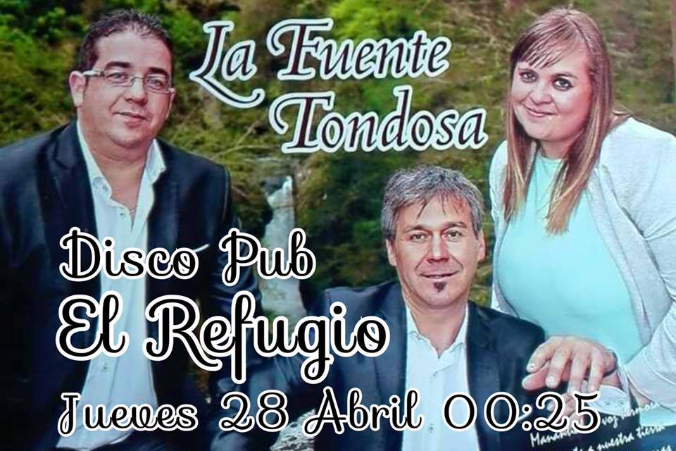 Concierto de La Fuente Tondosa en el Refugio de Tanos