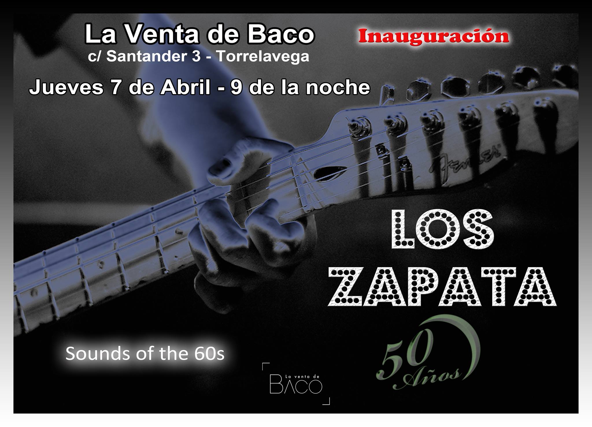 Concierto de Los Zapata en la Inauguracion de La Venta de Baco en Torrelavega