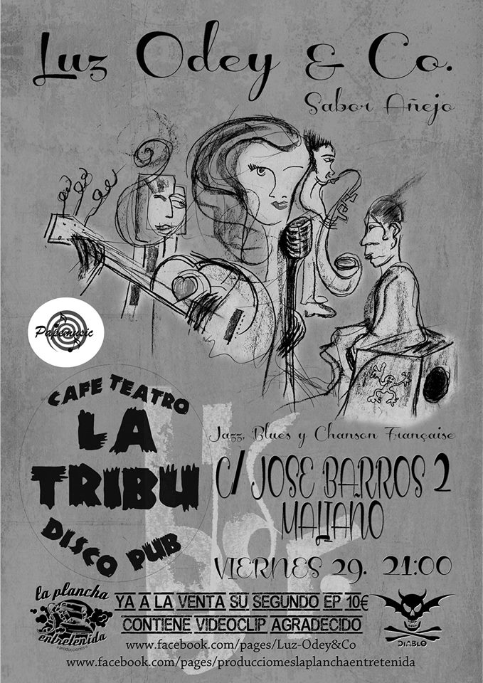 Concierto de Luz Odey&Co en La Tribu de Maliaño