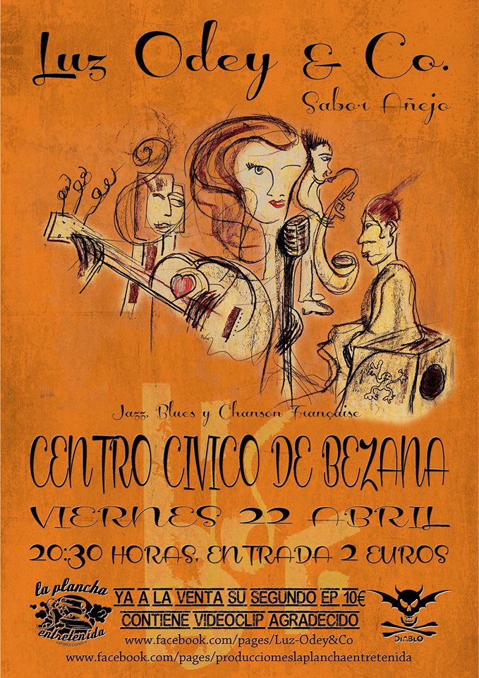 Concierto de Luz Odey&Co en el Centro Civico de Bezana