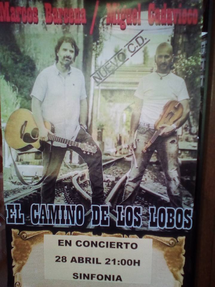 Concierto de Marcos Barcena y Miguel Cadavieco en el Sinfonia de Torrelavega