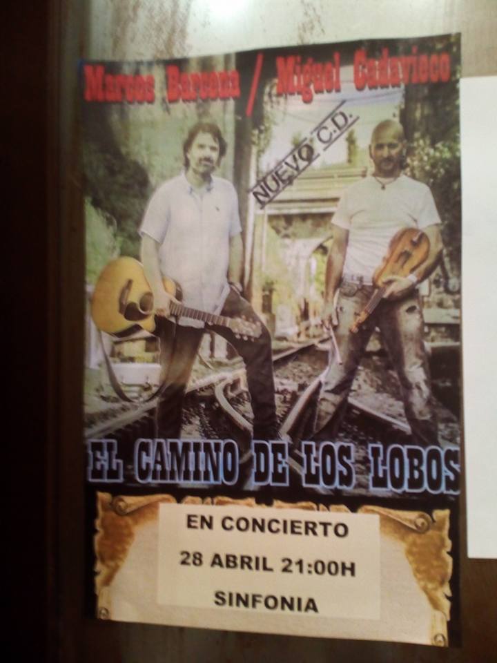 Concierto de Marcos Barcena y Miguel Cadavieco en el Sinfonia de Torrelavega