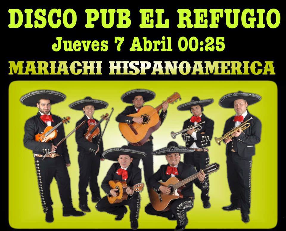 Concierto de Mariachi Hispanoamerica en el Refugio de Tanos