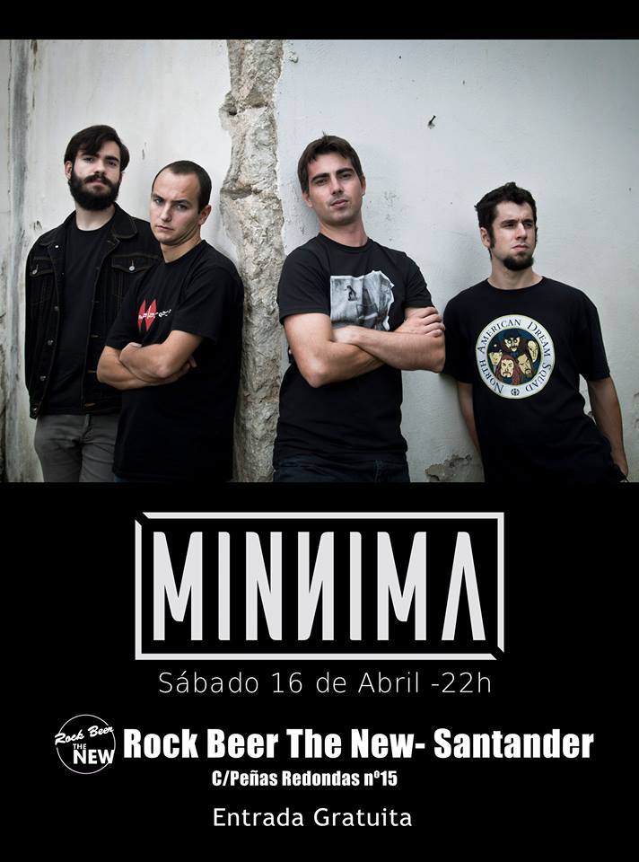 Concierto de Minnima en el New en Santander