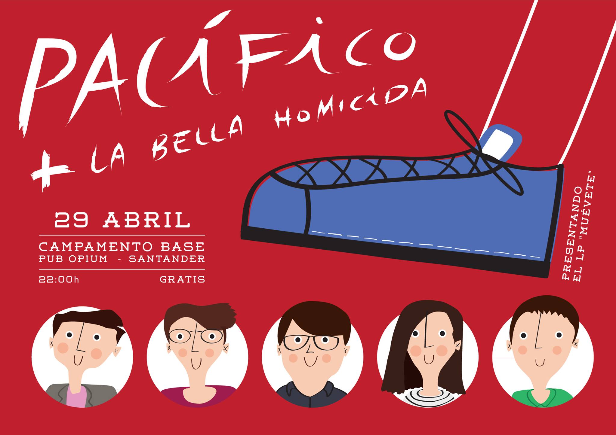 Concierto de Pacifico + La Bella Suicida en el Opium en Santander