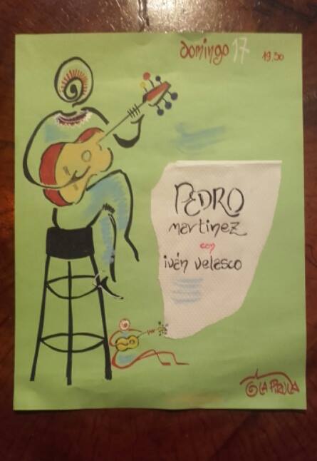 Concierto de Pedro Martinez en La Pirula en Santander