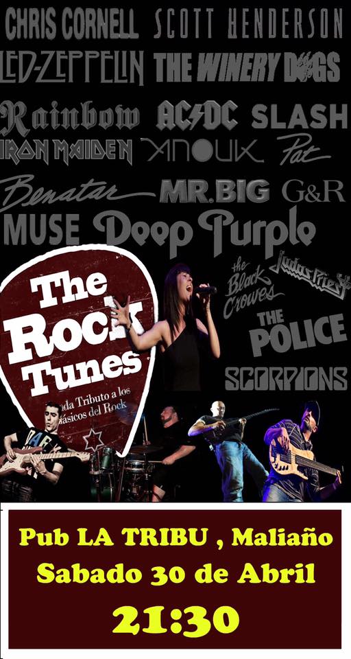 Concierto de Rock Tunes en La Tribu en Maliaño