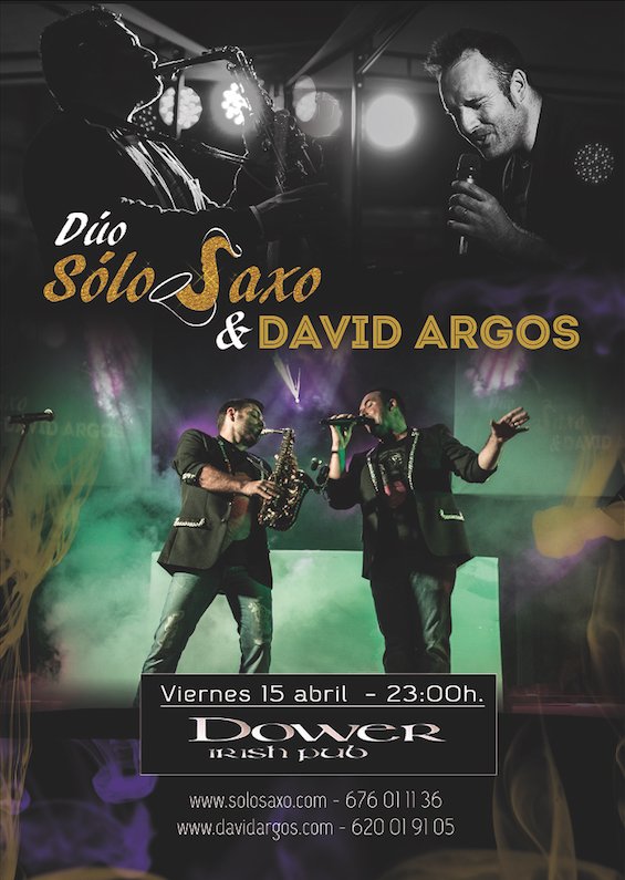 Concierto de Solo Saxo y David Argos en el Dower en Soto de la Marina