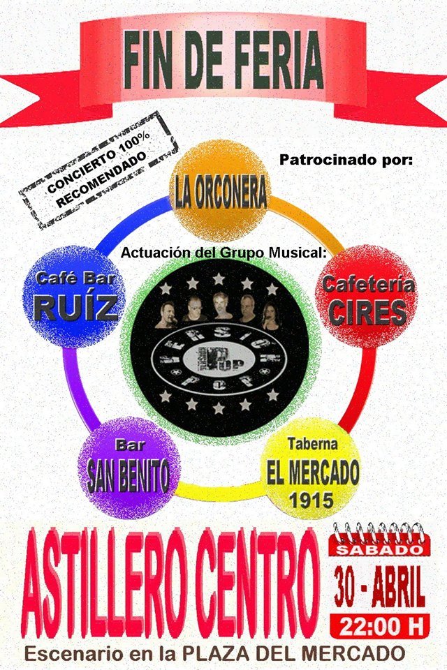 Concierto de Version Pop en Astillero