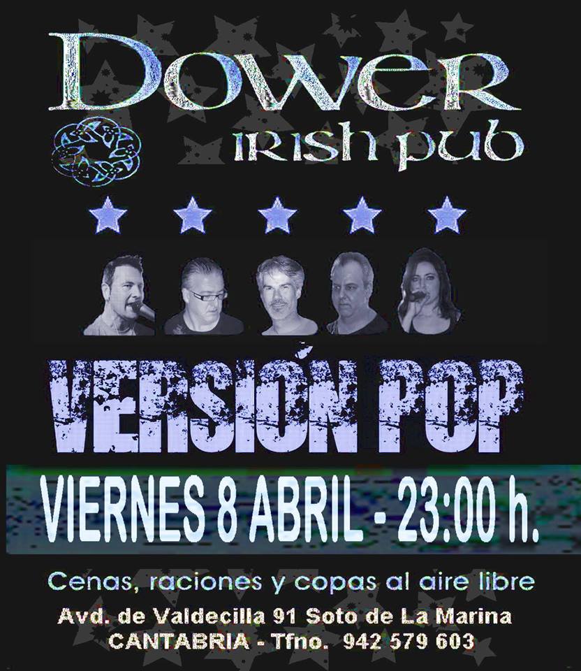 Concierto de Version Pop en el Dower en Soto de la Marina