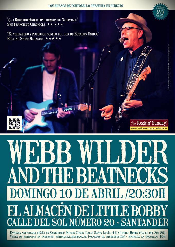 Concierto de Webb Wilder and The Beatnecks en Little Bobby en Santander