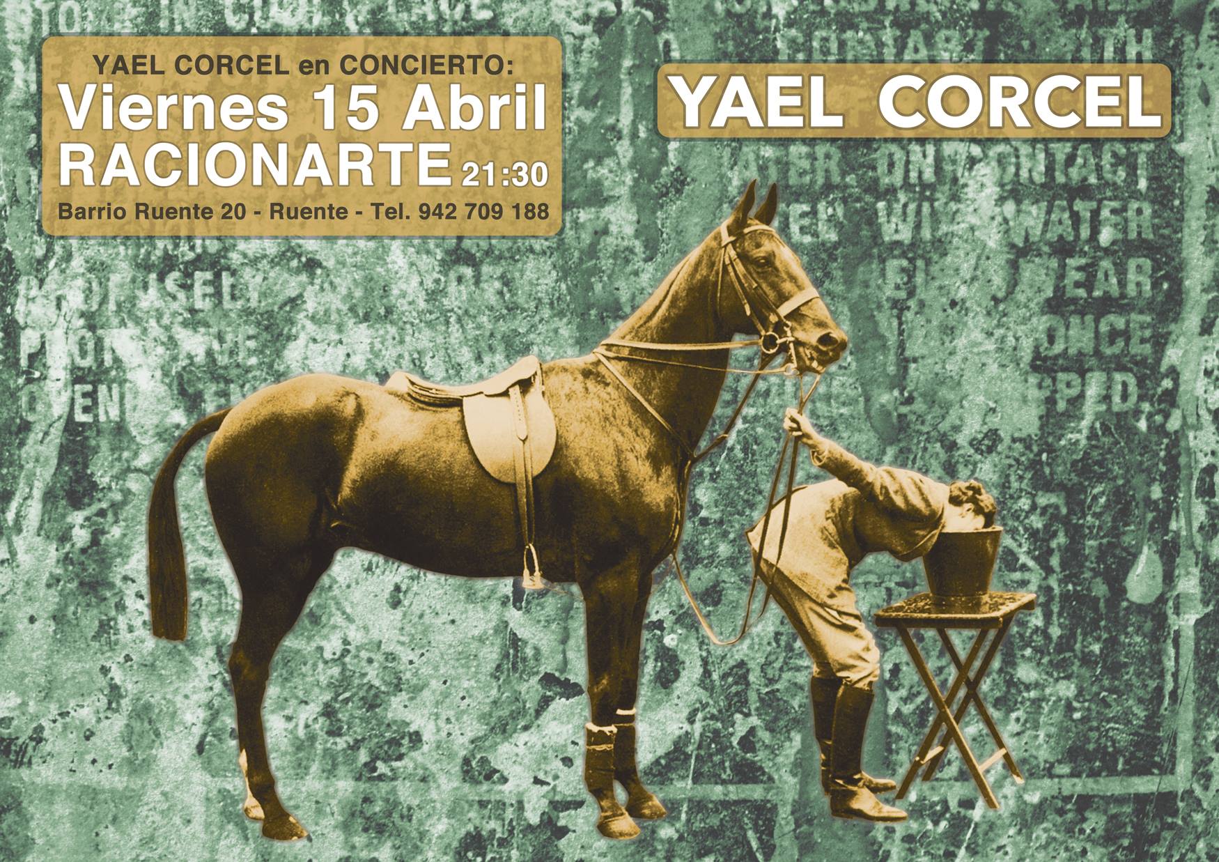 Concierto de Yael Corcel en RacionArte de Ruente