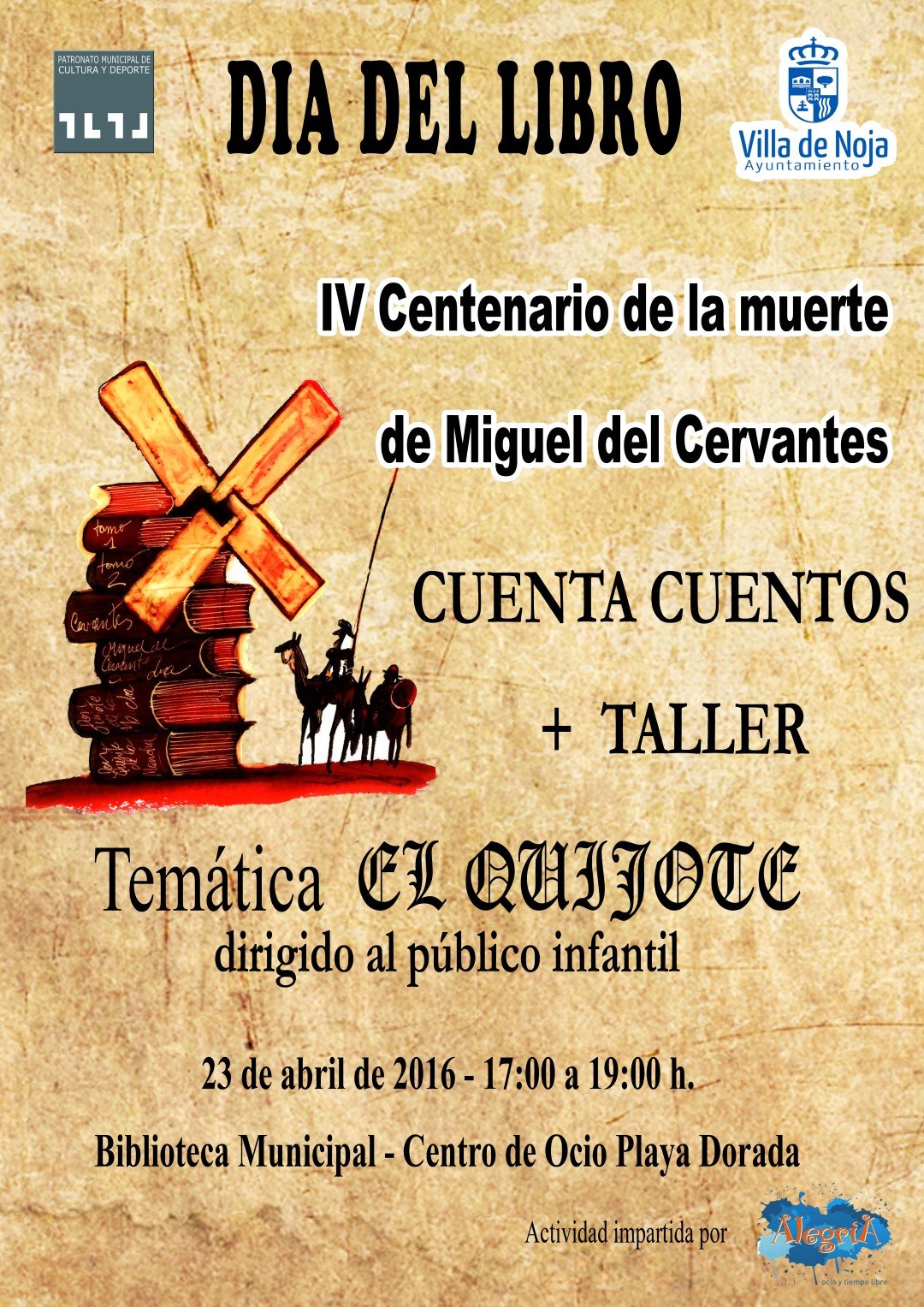 Actividades del Dia del Libro en Noja