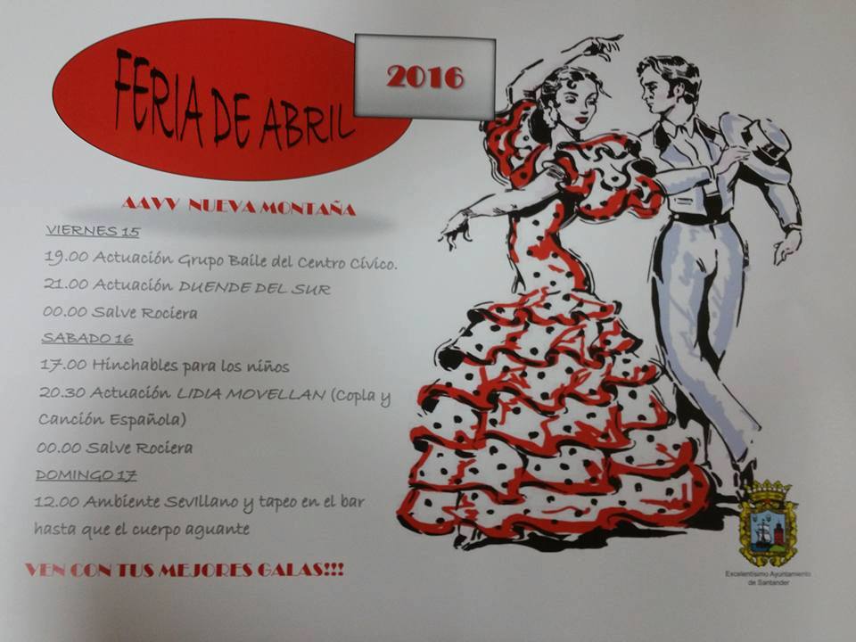 Feria de abril en Nueva Montaña