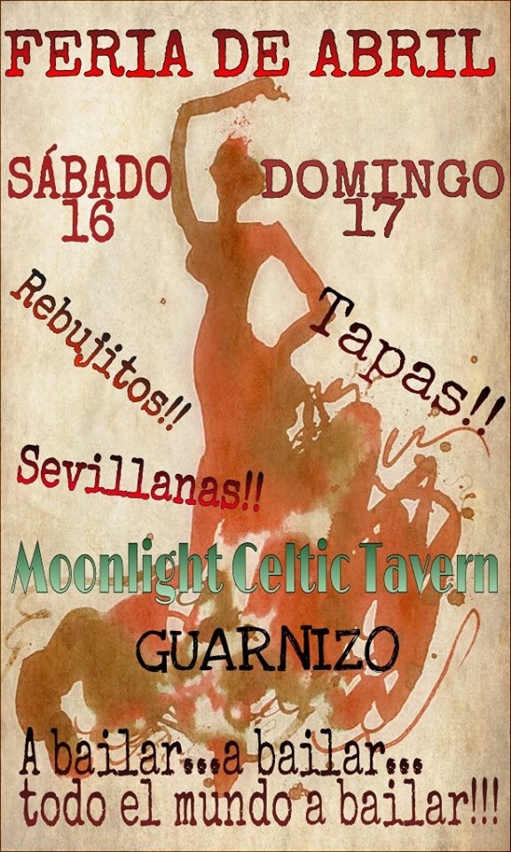 Feria de abril en el Moonligth tavern de Guarnizo