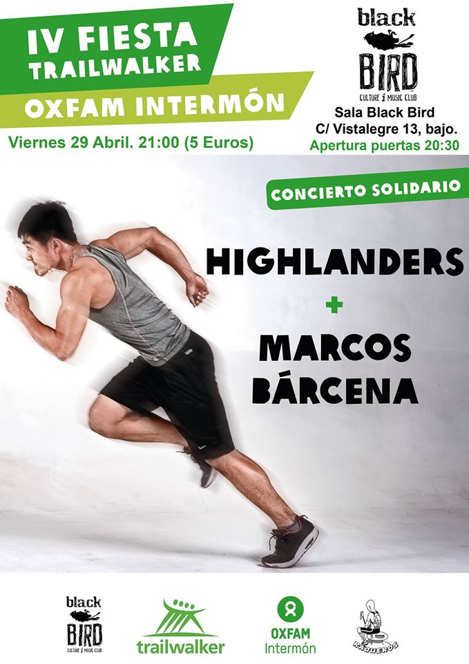Fiesta Trailwalker y concierto en el Black Bird de Santander