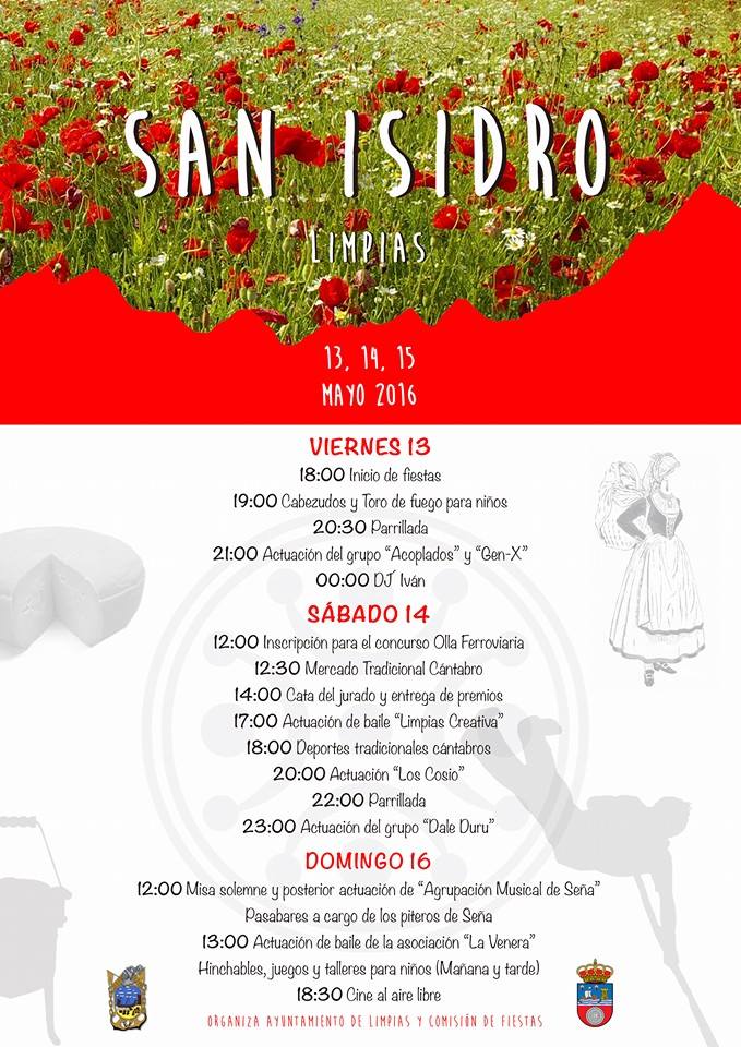 Fiestas de San Isidro en Limpias 2016