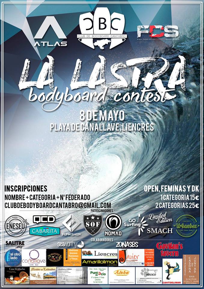 La Lastra Bodyboard Contest en Liencres