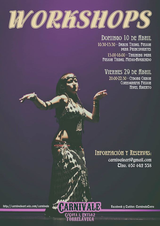 Taller de Danza Fusion en Carnivale Torrelavega