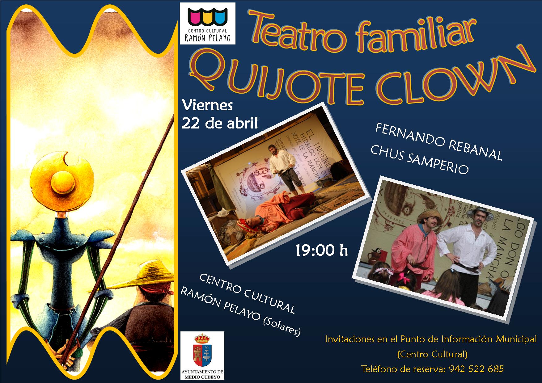 Teatro familiar Quijote Clown en Solares