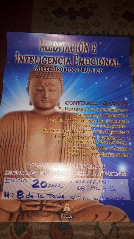 Taller de meditación e inteligencia emocional en Santander