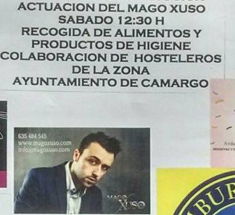 Actuacion del mago Xuso en Maliaño