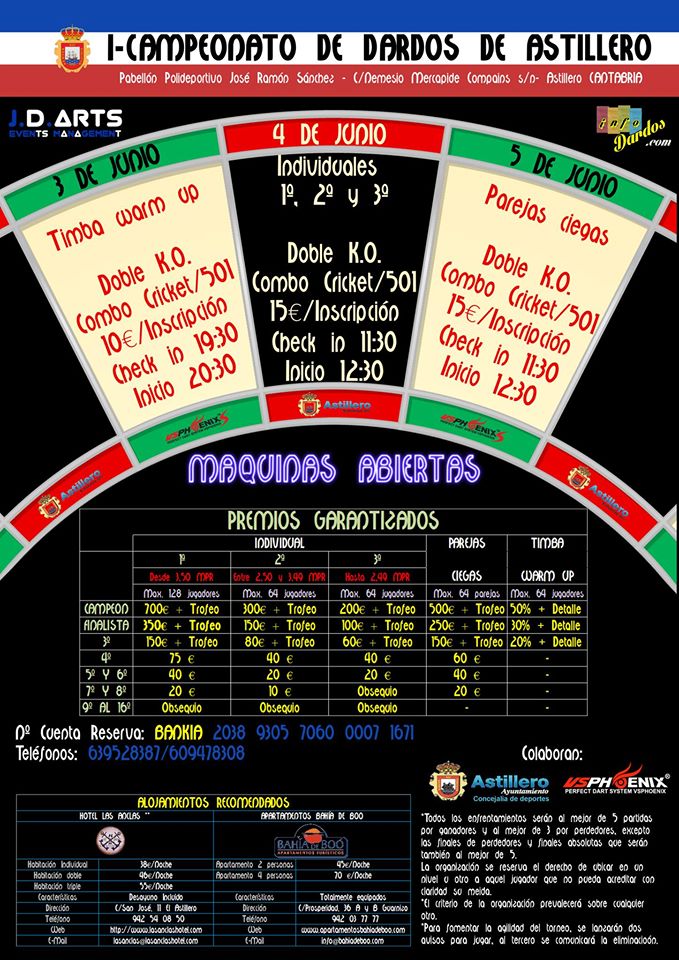 Campeonato de Dardos en Astillero
