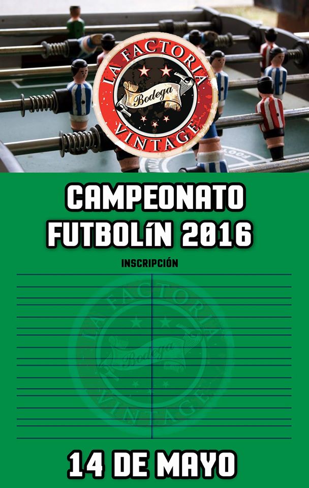 Campeonato de Futbolin en la Factoria Vintage en Camargo