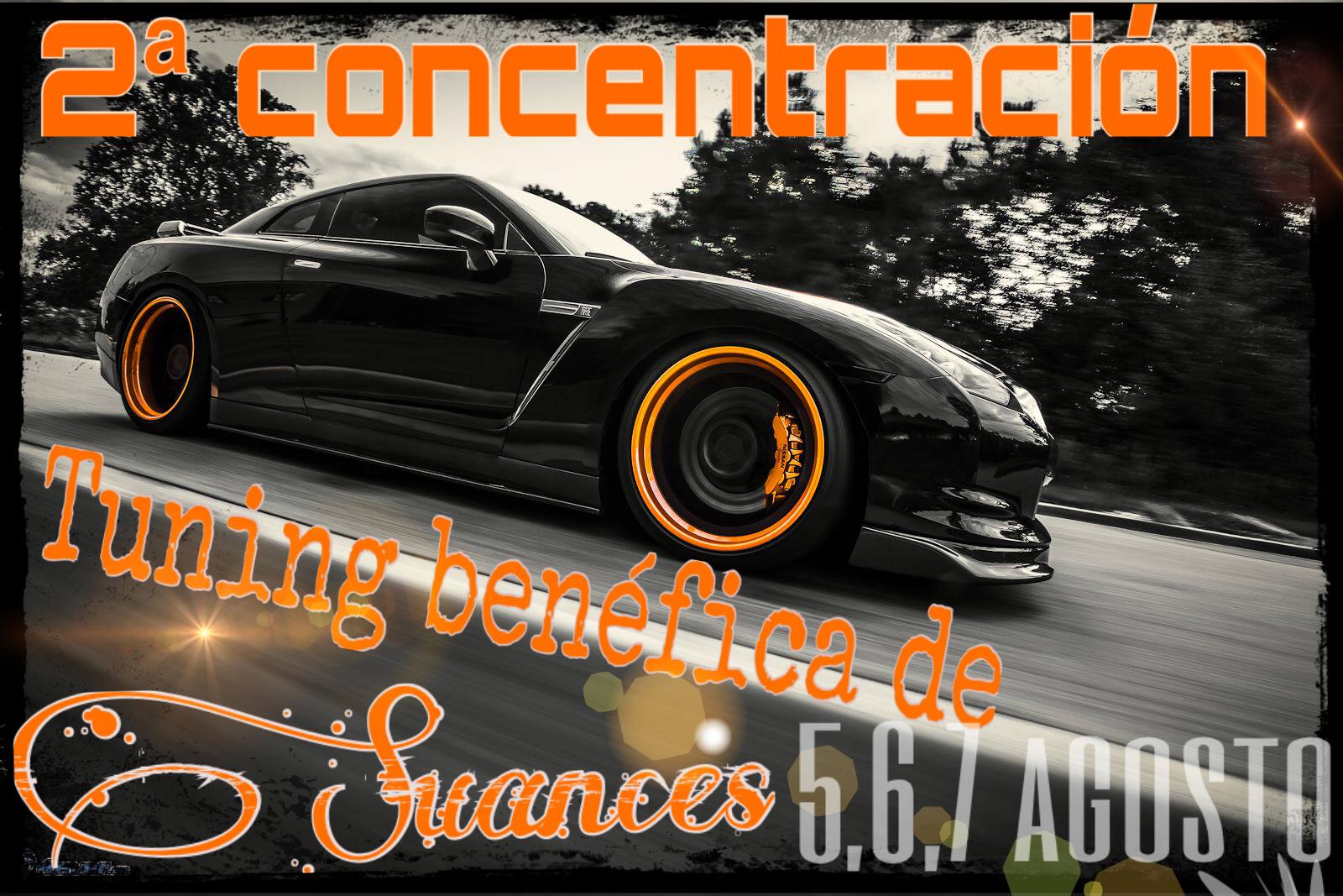 Concentración Tuning Benefica en Suances 2016