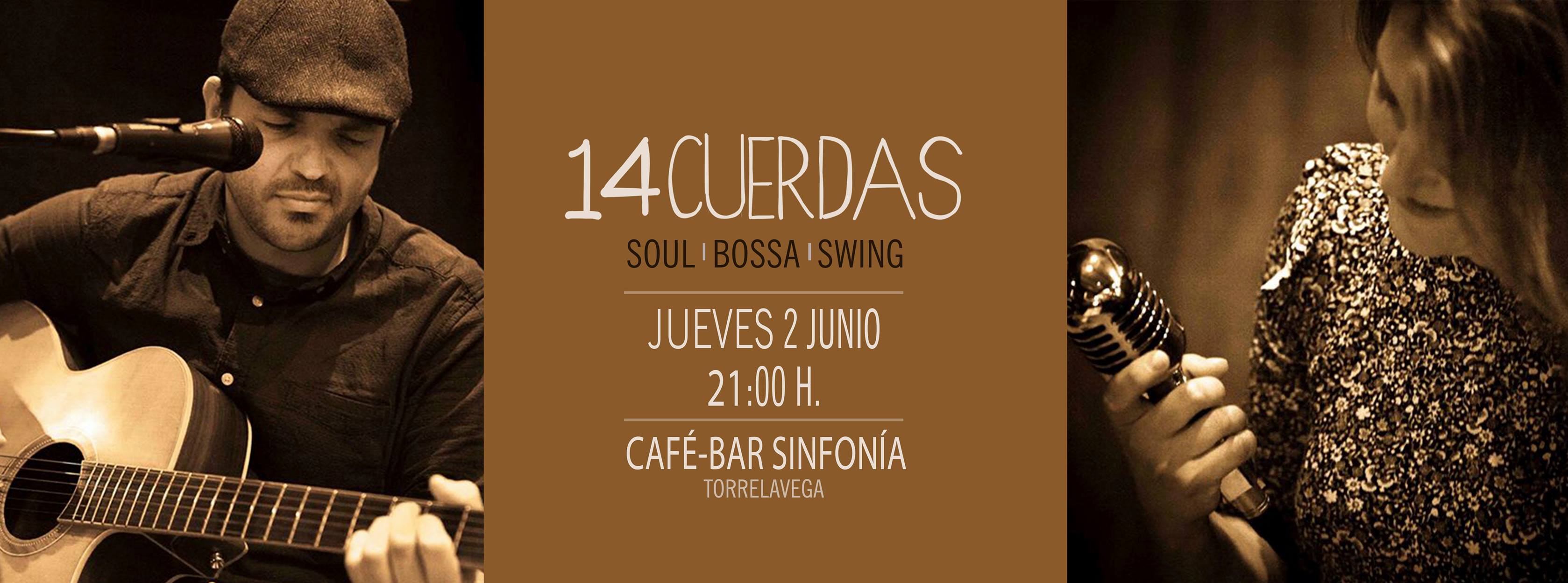 Concierto de 14 cuerdas en el bar Sinfonia de Torrelavega