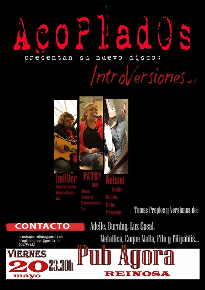 Concierto de Acoplados en el Agora de Reinosa