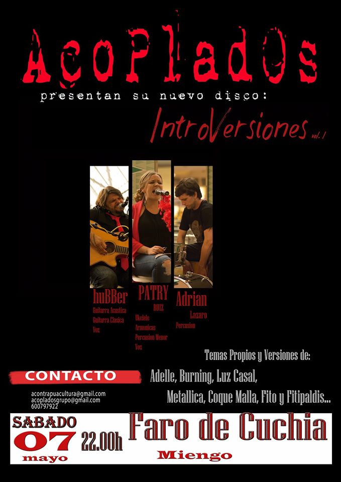 Concierto de Acoplados en el Faro de Cuchia