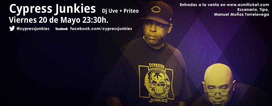 Concierto de Cypress Junkies en Escenario Santander