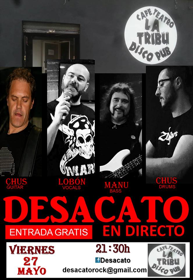 Concierto de Desacato en La Tribu de Maliaño