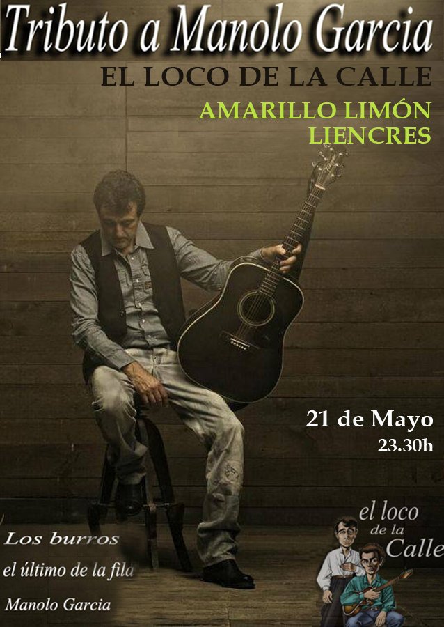 Concierto de El Loco de La Calle en el Amarillolimon de Liencres