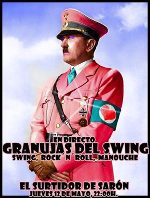 Concierto de Los Granujas del Swing en El Surtidor de Saron