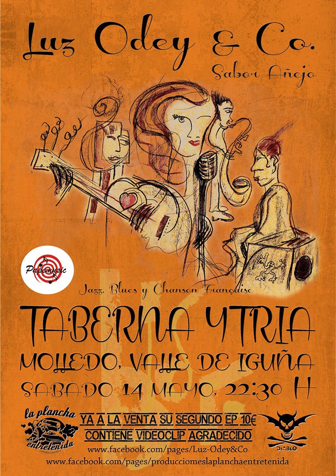 Concierto de Luz Odey & Co en La Taberna Ytria de Molledo