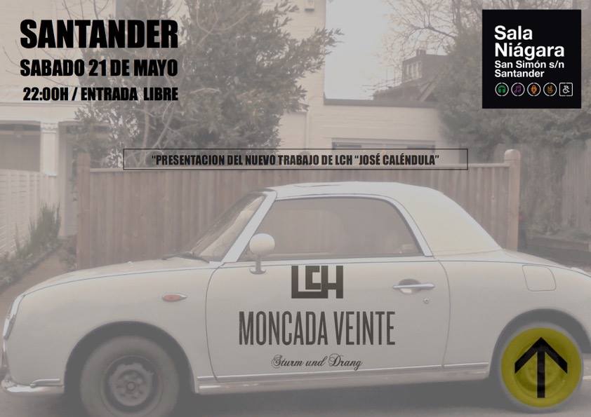 Concierto de Moncada Veinte + LCH en el Niagara en Santander