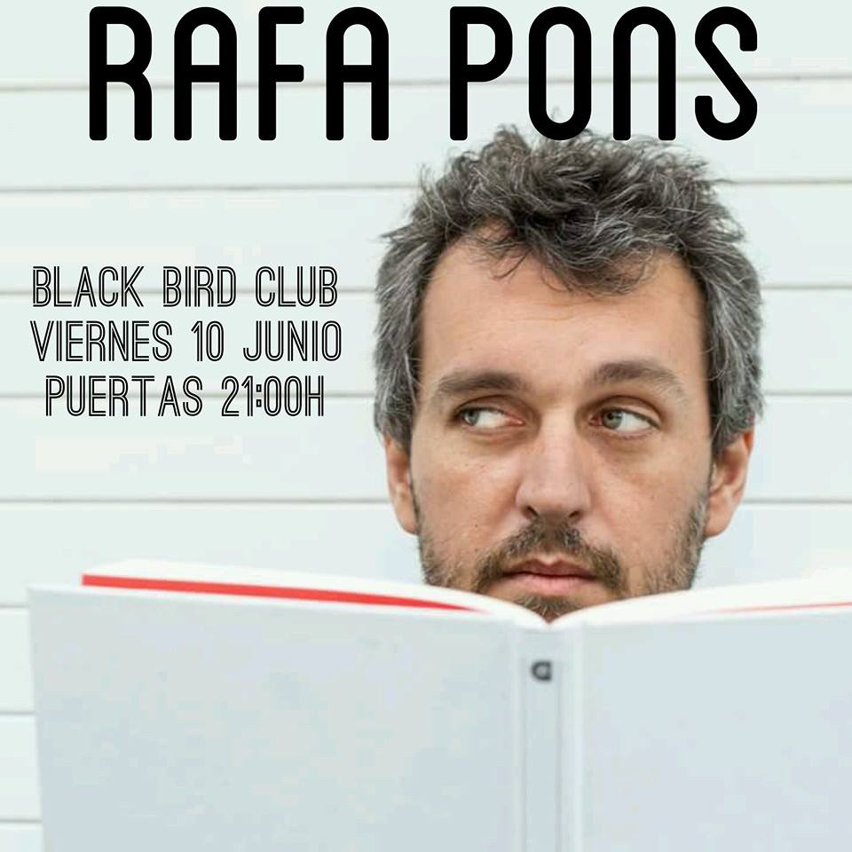 Concierto de Rafa Pons en el Black Bird en Santander