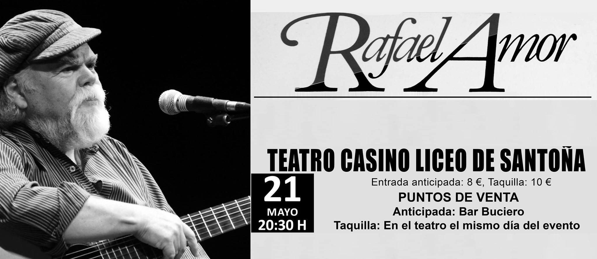 Concierto de Rafael Amor en Santoña