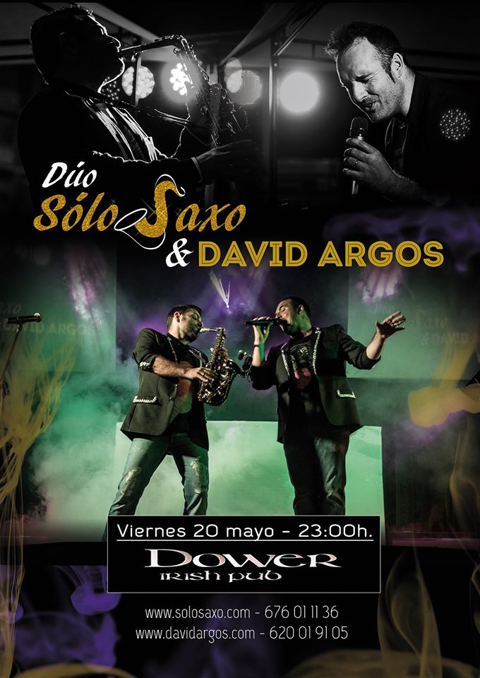 Concierto de Solo Saxo y David Argos en el Dower en Soto de la Marina