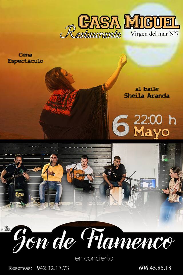 Concierto de Son de Flamenco en Casa Miguel en Santander